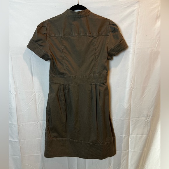 Marc By Marc Jacob’s Puff Short Sleeve MIDI Button Up Dress Size 12 - Picture 2 of 13